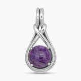 Rainbow Moonstone Silver Pendants