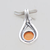 Rainbow Moonstone Silver Pendants