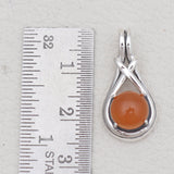 Rainbow Moonstone Silver Pendants
