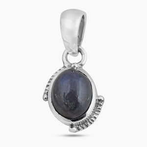 Natural Sponge Coral Silver Pendants