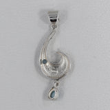 925 Sterling Silver Larimar Pendants