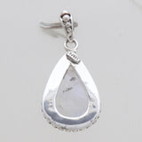 Rainbow Moonstone Silver Pendants