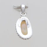 925 Sterling Silver Ethiopian Opal Pendants