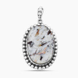 Astrophyllite Silver Pendants
