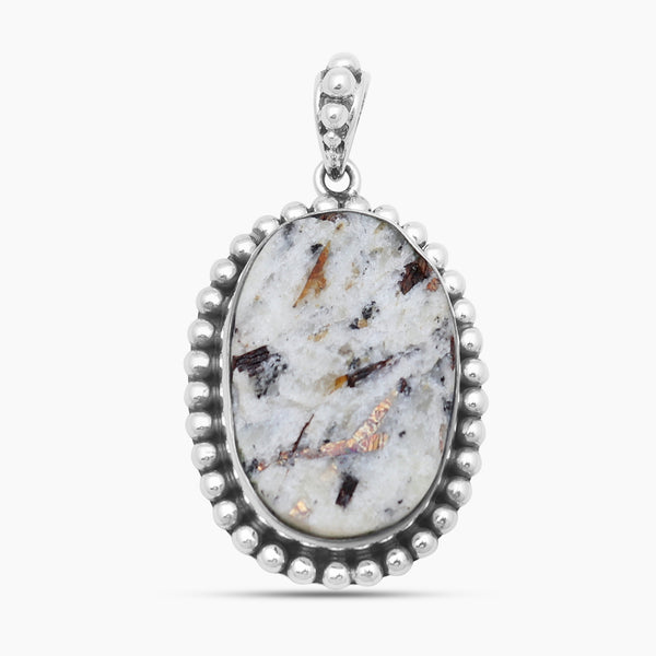 Astrophyllite Silver Pendants