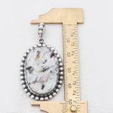 Astrophyllite Silver Pendants