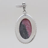 925 Sterling Silver Rhodonite Pendants
