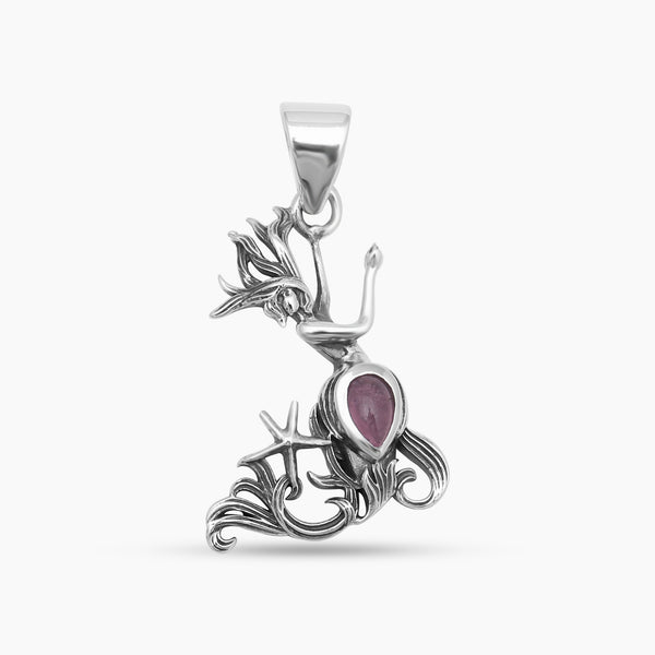 925 Sterling Silver Tourmaline Pendants