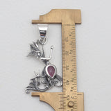 925 Sterling Silver Tourmaline Pendants
