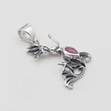 925 Sterling Silver Tourmaline Pendants