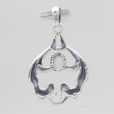 Ethiopian Opal Mermaid Silver Pendants