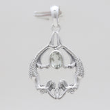 Ethiopian Opal Mermaid Silver Pendants