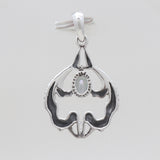 Ethiopian Opal Mermaid Silver Pendants