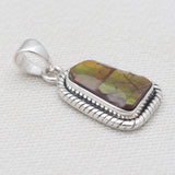 925 Sterling Silver Ammolite Pendants