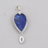Lapis Lazuli 925 Sterling Silver Jewelry Sets