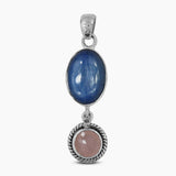 925 Silver Blue Kyanite Pendants