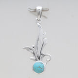 925 Sterling Silver Mexican Turquoise Pendants