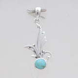 925 Sterling Silver Mexican Turquoise Pendants