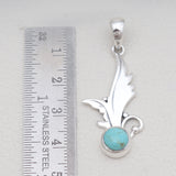 925 Sterling Silver Mexican Turquoise Pendants