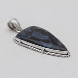 925 Sterling Silver Pietersite Jasper Pendants