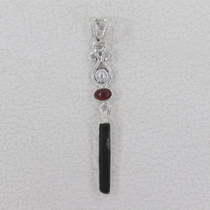 925Starling Silver Tourmaline Pendants