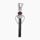 925 Sterling Silver Tourmaline Pendants