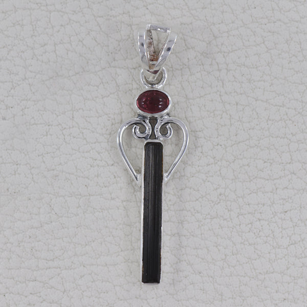 925 Sterling Silver Tourmaline Pendants
