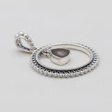 925 Sterling Silver Tourmaline Pendants