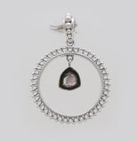 925 Sterling Silver Tourmaline Pendants