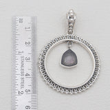 925 Sterling Silver Tourmaline Pendants