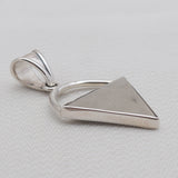 925 Sterling Silver Meteorite Slice Pendants