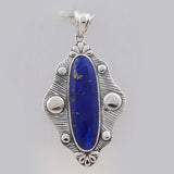 Lapis Lazuli Silver Pendant Sets