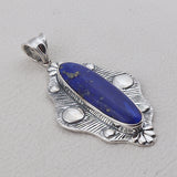 Lapis Lazuli Silver Pendant Sets