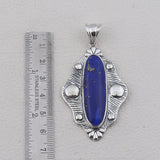 Lapis Lazuli Silver Pendant Sets
