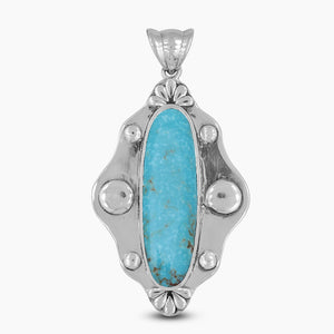 925 Silver Mexican Turquoise Pendants