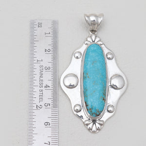 925 Silver Mexican Turquoise Pendants