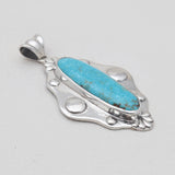 925 Silver Mexican Turquoise Pendants