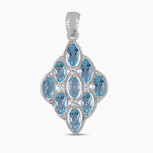 925 Sterling Silver Peridot Pendants