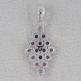 925 Starling Silver Tourmaline Pendants