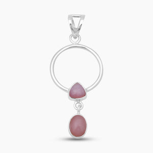 925 Sterling Silver Ethiopian Opal Pendants