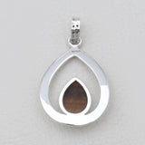 925 Sterling Silver Tiger Eye Pendants