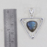 Garnet 925 Sterling Silver Pendant