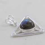 Garnet 925 Sterling Silver Pendant