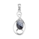 Labradorite Pendant 925 Sterling Silver