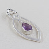 Rainbow Moonstone Pendant in 925 Sterling Silver