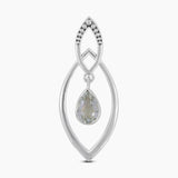 925 Silver Rainbow Moonstone Pendants