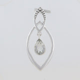 Rainbow Moonstone Pendant in 925 Sterling Silver