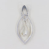 925 Silver Rainbow Moonstone Pendant