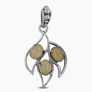 925 Silver Ethiopian Opal Pendants