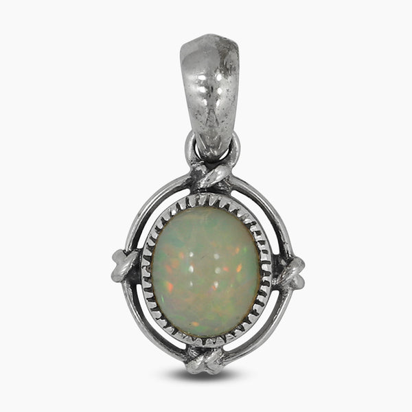 925 Silver Ethiopian Opal Pendants